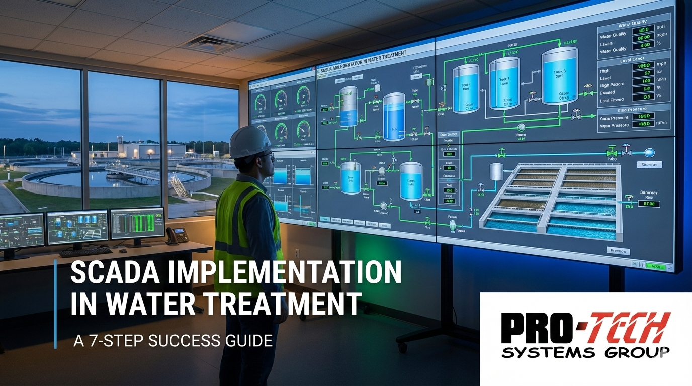 scada implementation in water treatment