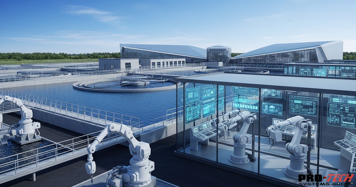 Water Automation Computer Model Water and Wastewater Automation | SCADA Control Systems | Pro-Tech